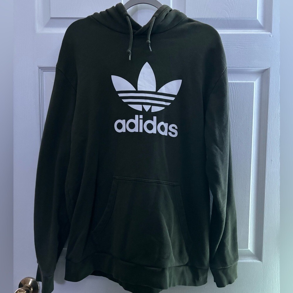 women's large green Adidas‎ Hoodie
